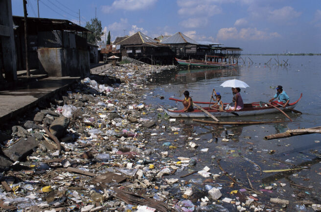 Masse plastsøppel i havet