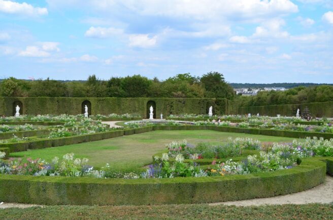 En del av hagen utenfor Versailles.