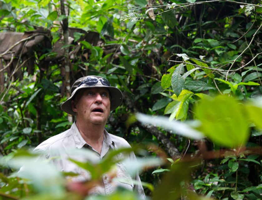 Kong Harald på tur i Amazonas